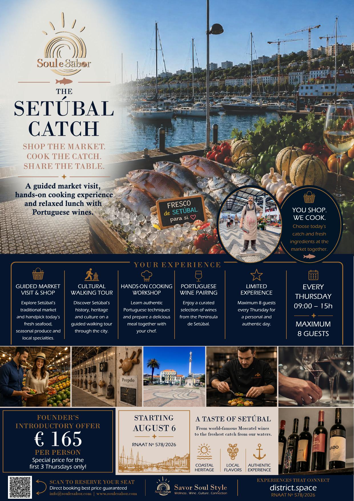 The Setúbal Catch flyer