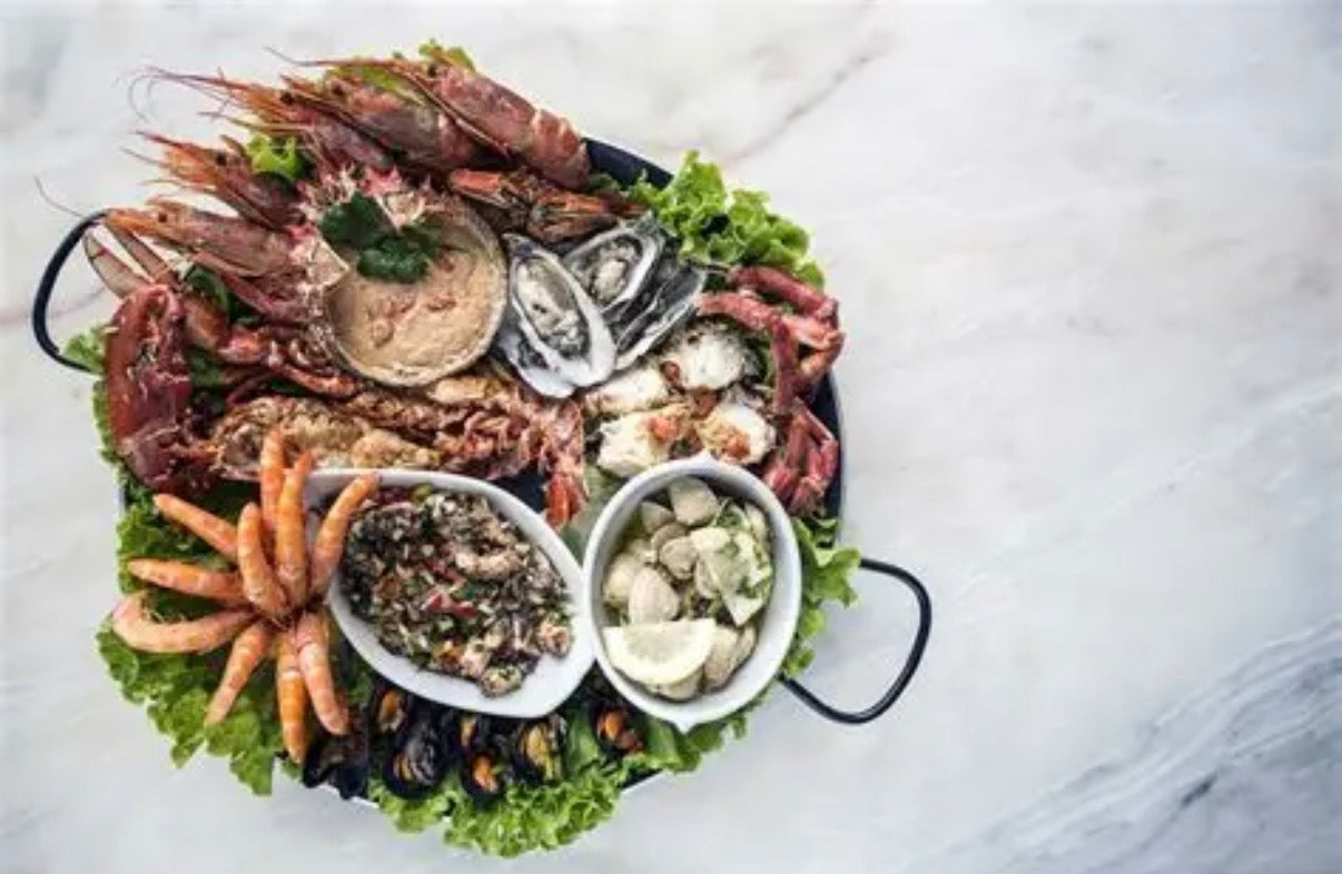 The Setúbal Catch seafood platter